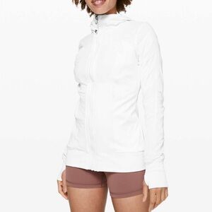 Lululemon white dance studio jacket reversible 6